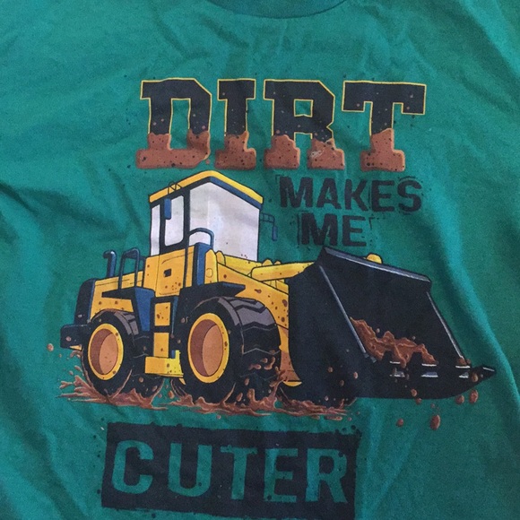 Boys tractor shirt size large aprox 6/6x - Picture 2 of 5